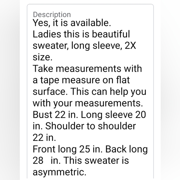 Parfaittoo 2X sweater - Picture 7 of 12